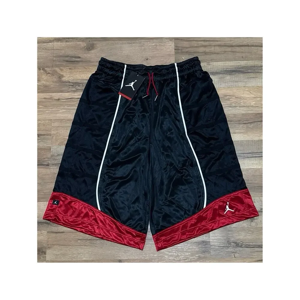 2012 Air Jordan Chicago Silky Dazzle Shiny Vintage Basketball 395417-012 Shorts